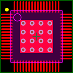 5M160ZE64C5N封装焊盘图